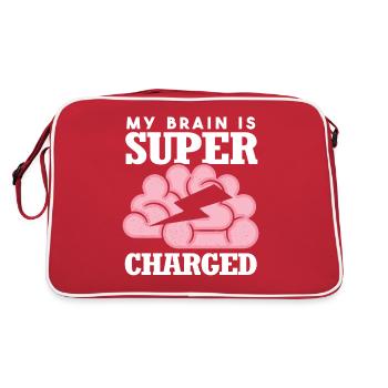 Drôle d’épilepsie - Sac Retro - rouge/blanc - Dos