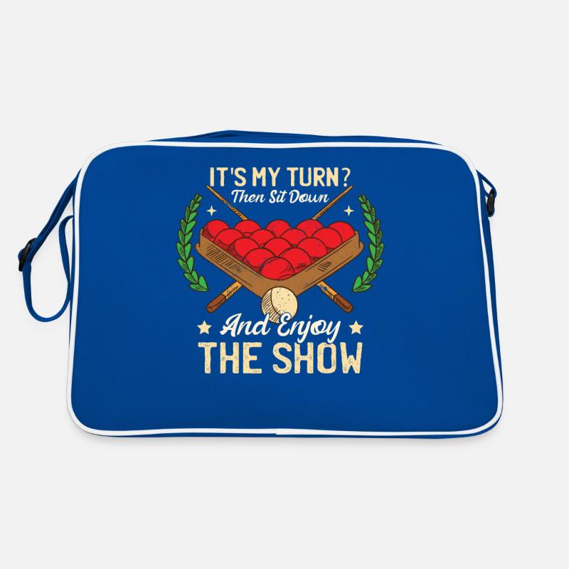 Snooker Cadeau Joueur de snooker Sac Retro