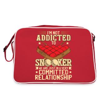 Apparel Snooker Player - Retro Bag - red/white - Back