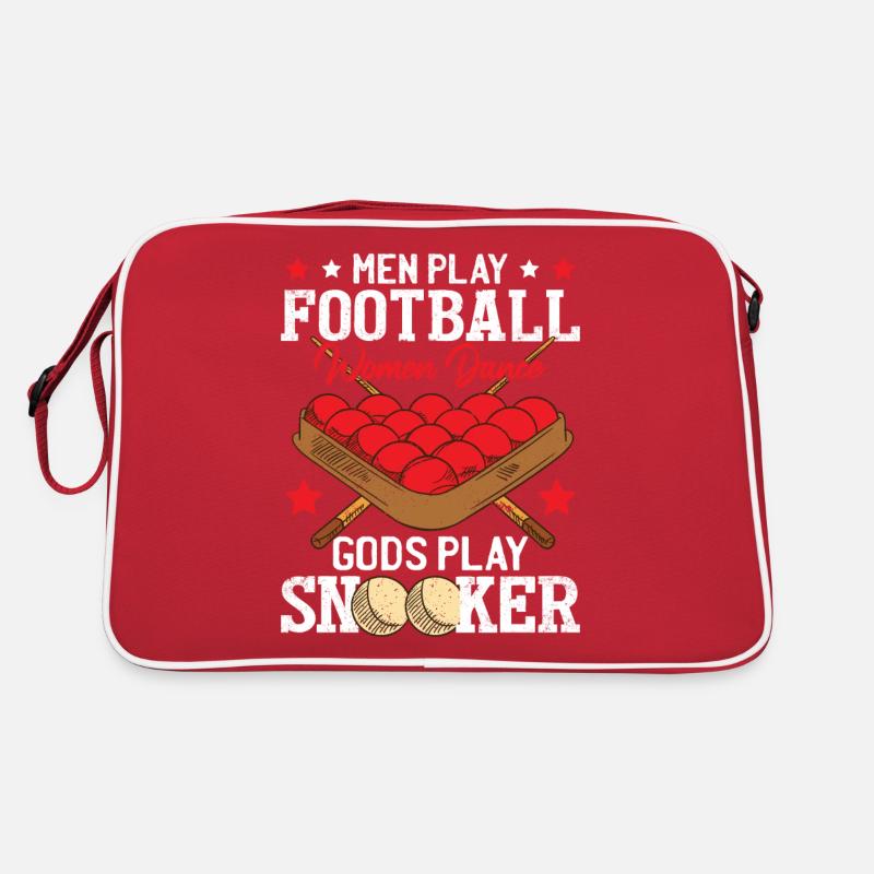 Lustiger Vatertag Snooker Humor Männer Snooker Retro Tasche