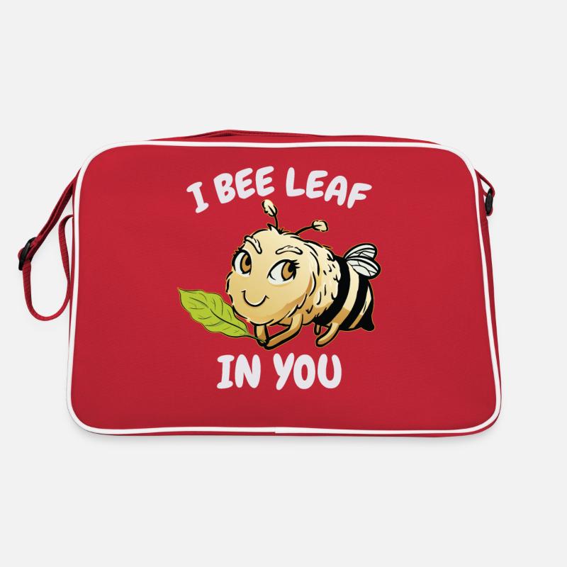I Bee Leaf In You Retro Bag