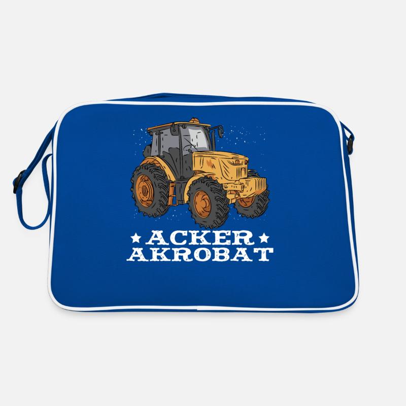 Acker Akrobat | Landwirt | Trecker | Traktor Retro Tasche