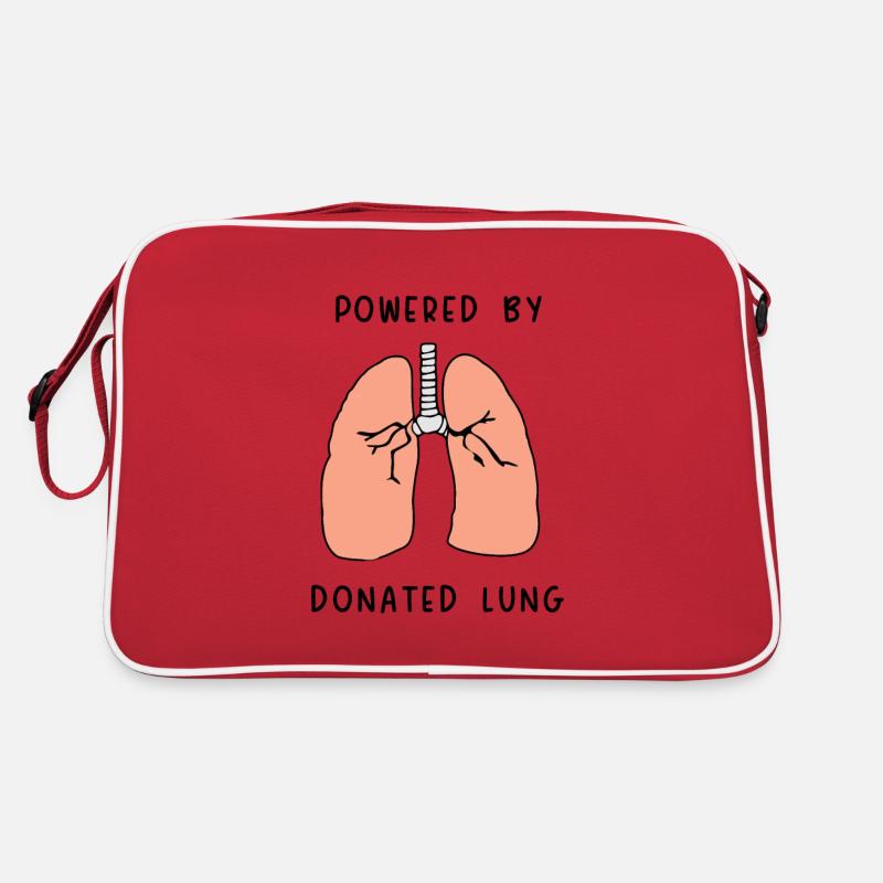 powered by donated Lung Retro Tasche