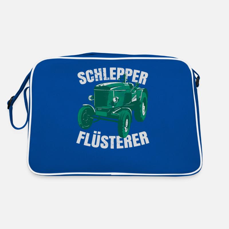 Schlepper Flüsterer Retro Tasche
