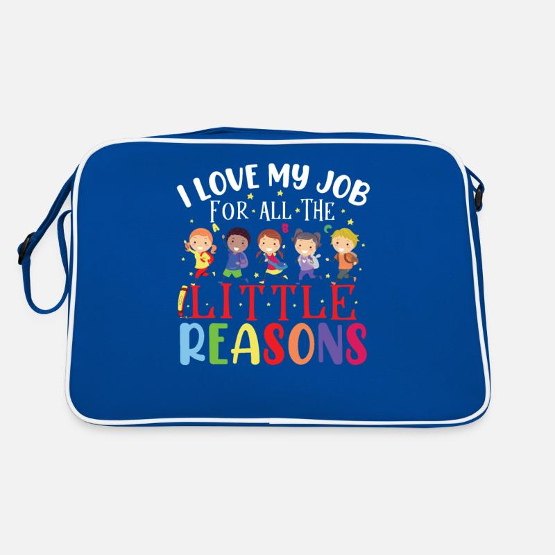 Schulanfangslehrer Retro Tasche