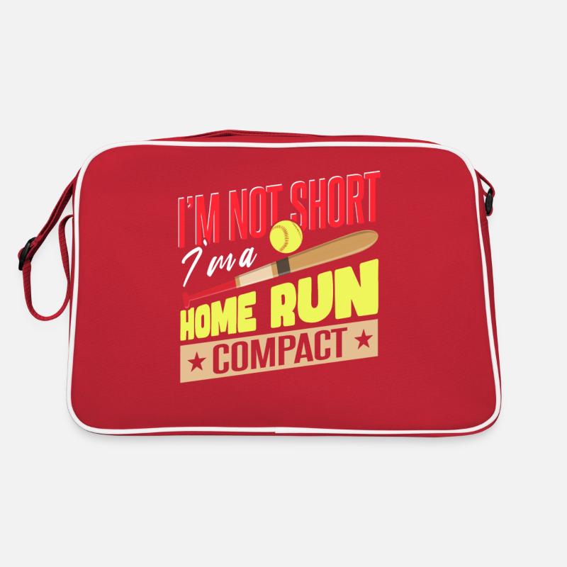 I'm A Home Run Compact Softball Retro Tasche