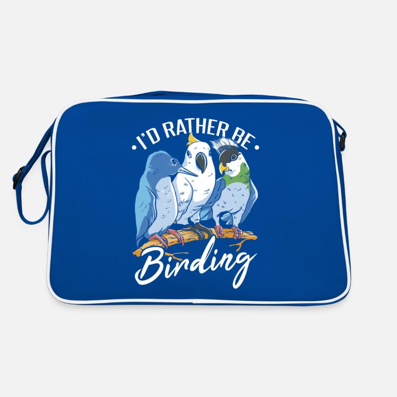 I'd Rather Be Birding Retro Bag