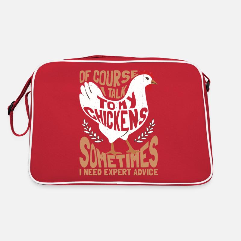Chicken Lover Farming Retro Bag