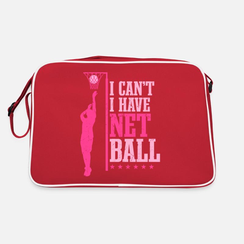 I Can't I Have Netball Retro Bag