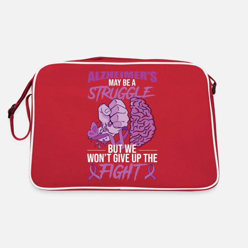 Alzheimer-Krieger Retro Tasche
