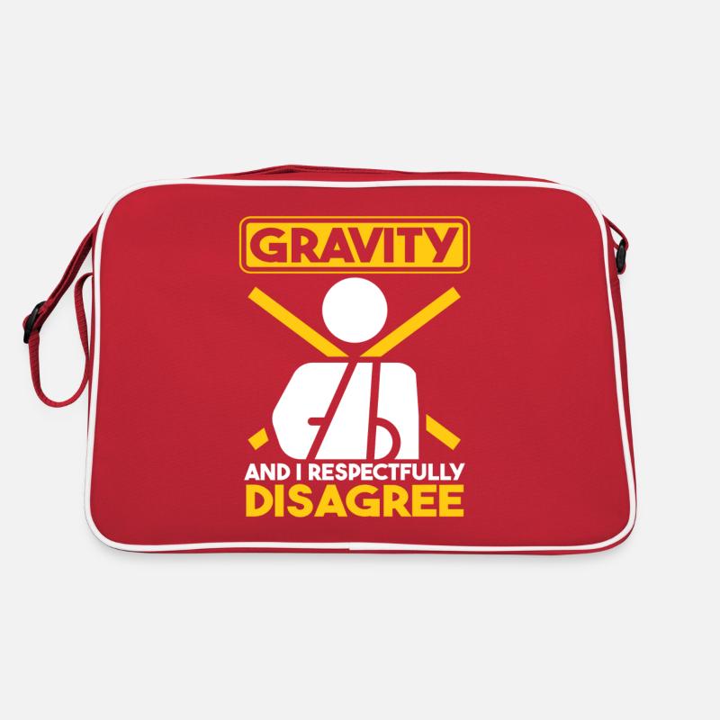 Funny Broken Arm Retro Bag