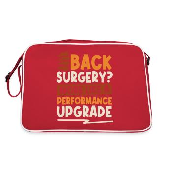 Back Surgery - Retro Bag - red/white - Back