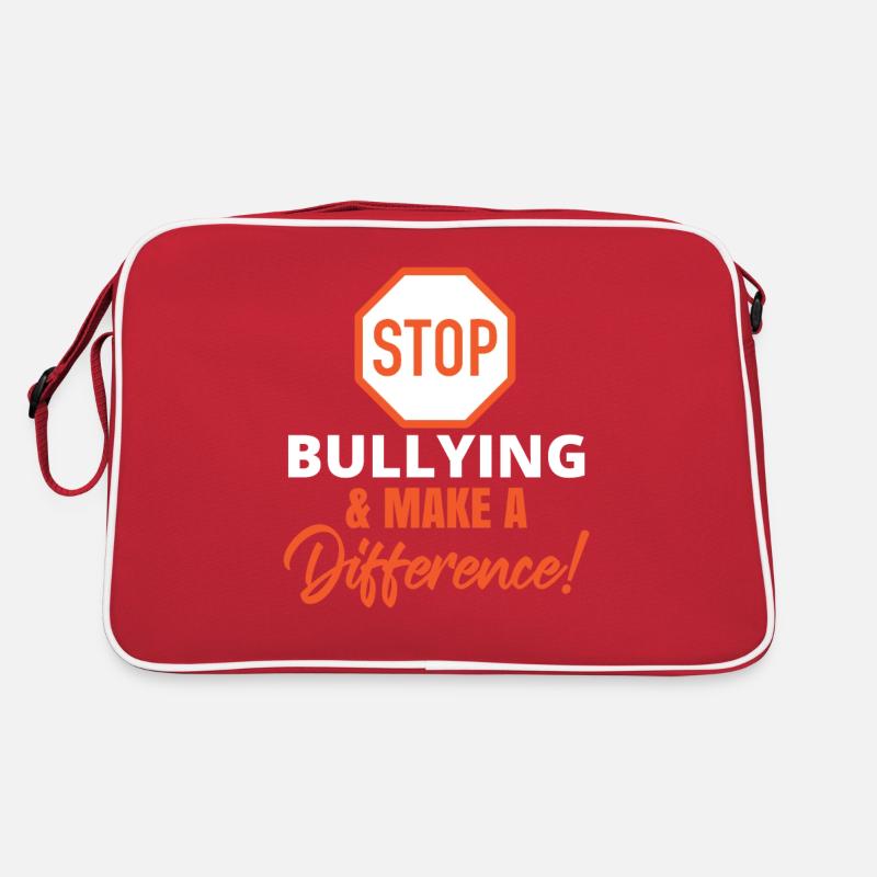 Tag der Einheit Anti-Mobbing Retro Tasche