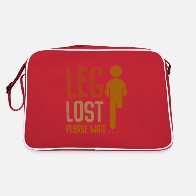 Leg Lost Please Wait Retro Tasche
