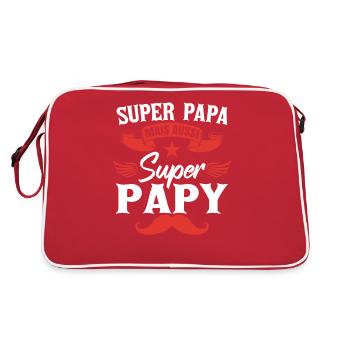 Papa & Papy - Sac Retro - rouge/blanc - Dos