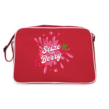 Fraise de fruits - Sac Retro - rouge/blanc - Dos