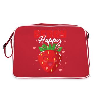 Berry Happy Strawberry - Sac Retro - rouge/blanc - Dos