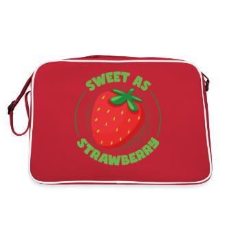 Doux comme une fraise - Sac Retro - rouge/blanc - Dos