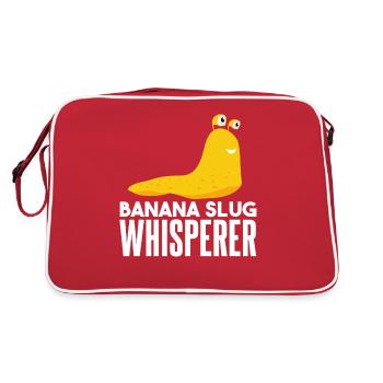 Chuchoteur de limaces de banane - Sac Retro - rouge/blanc - Dos