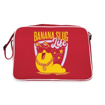 Vie de limace de banane - Sac Retro - rouge/blanc - Dos