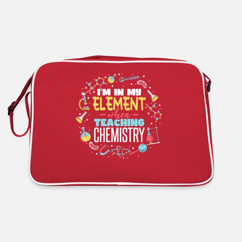 Teaching Chemistry Teacher Chemist Retro Bag