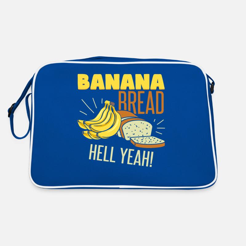 Funny Banana Bread Retro Bag