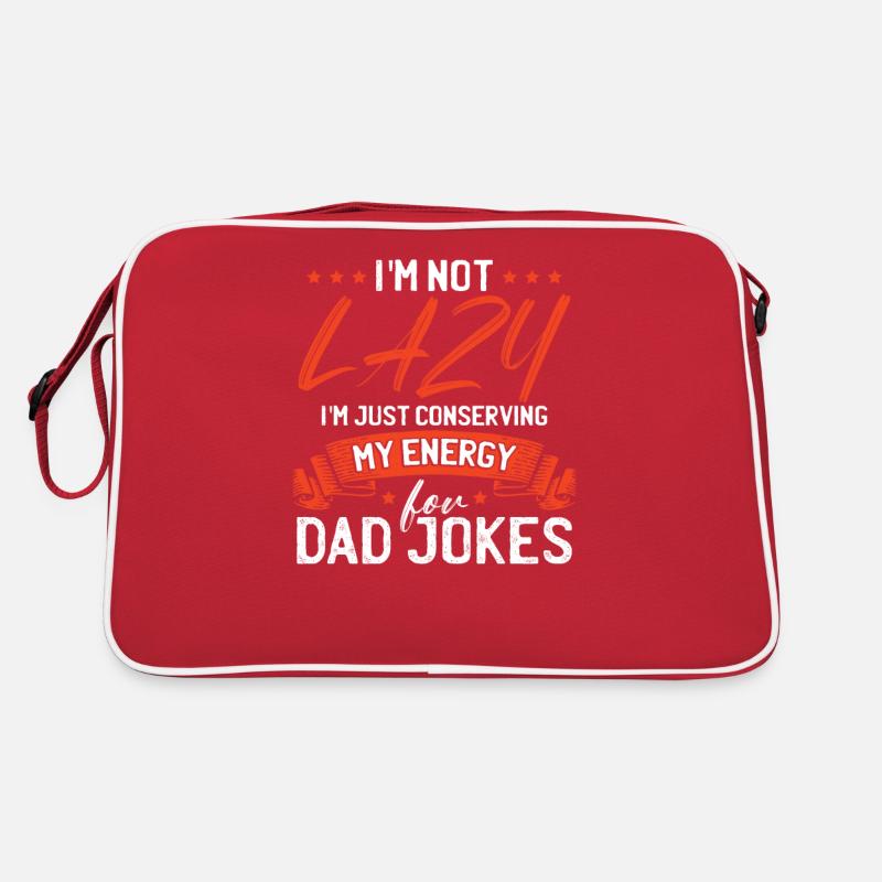 Dad Jokes Retro Bag
