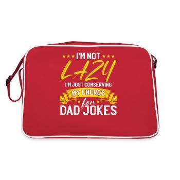 Blague de papa - Sac Retro - rouge/blanc - Dos