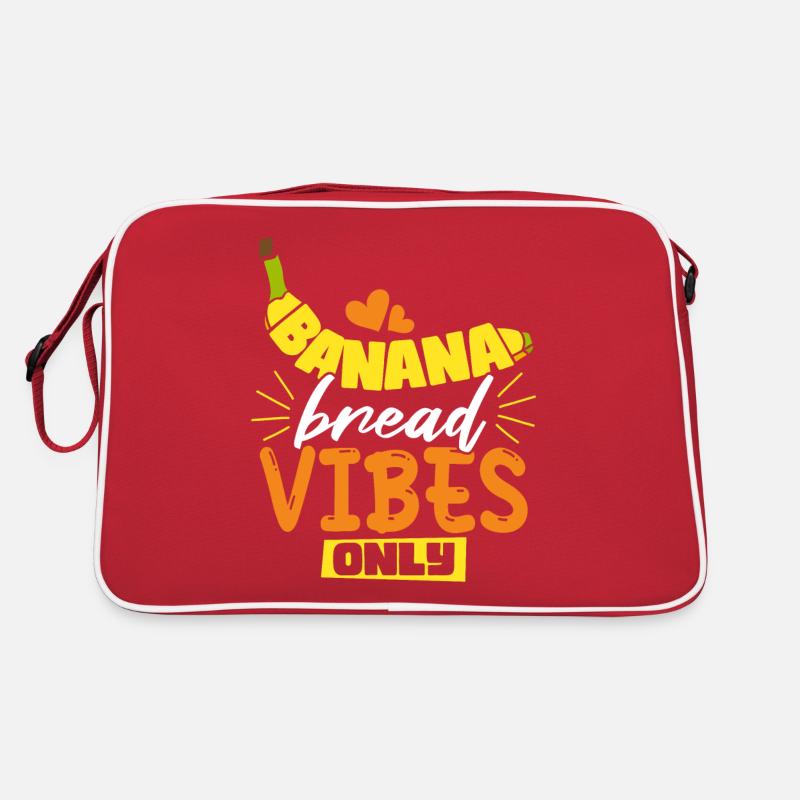 Banana Bread Vibes Only Retro Bag
