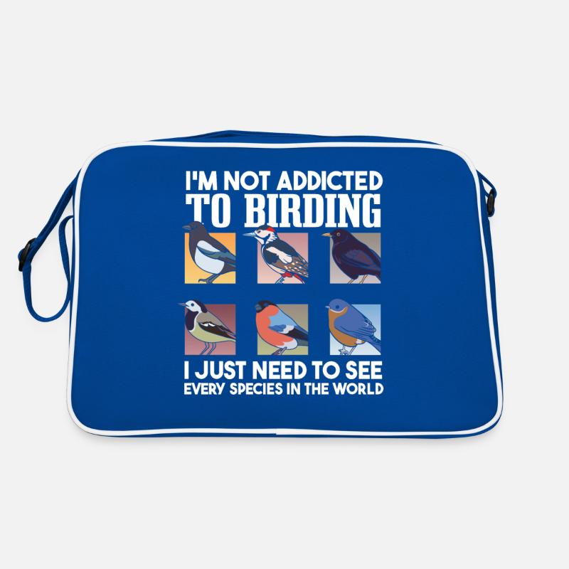 Funny Birding Humor Retro Bag
