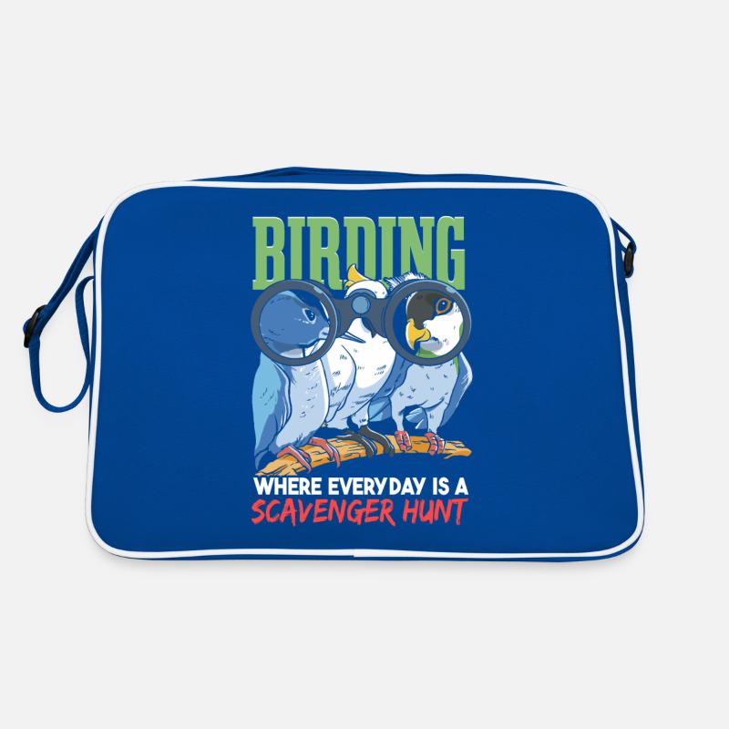 Funny Birding Humor Retro Bag