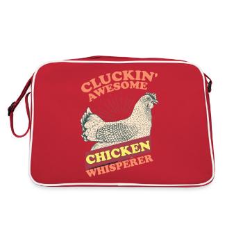 Chuchoteur de poulet - Sac Retro - rouge/blanc - Dos