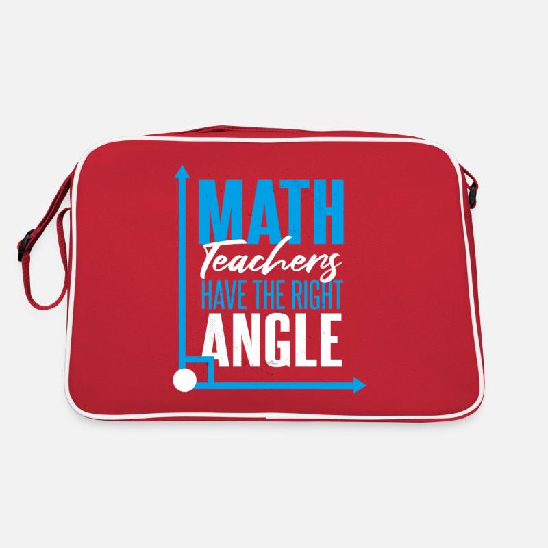 Math Teacher Funny Retro Bag