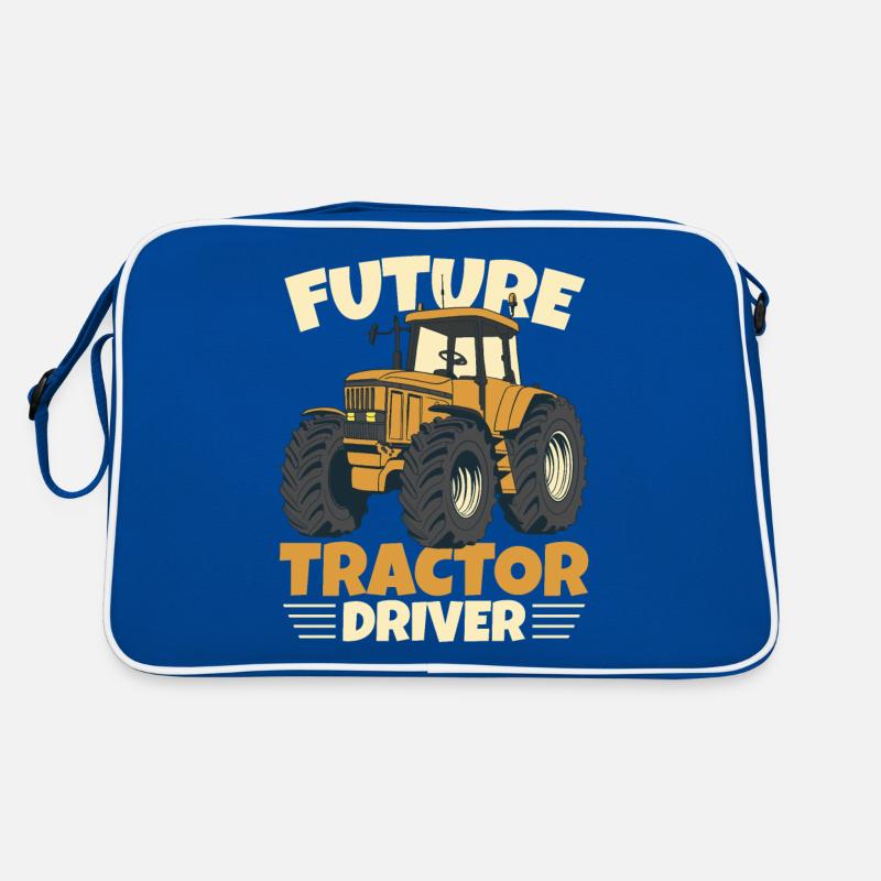 Future Tractor Driver Retro Bag