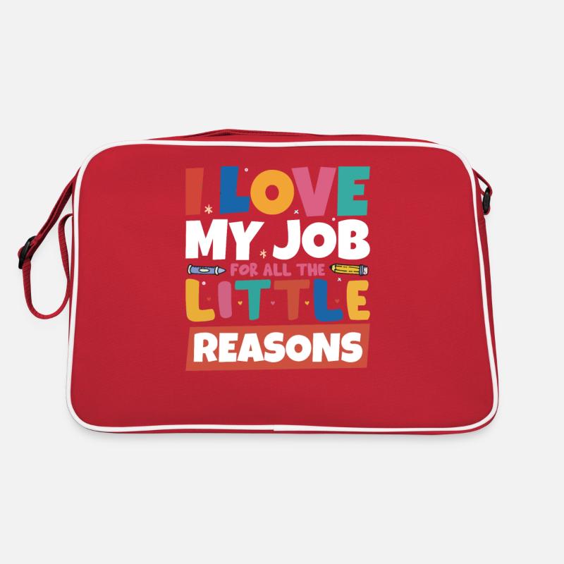 Cute School Teacher Retro Bag