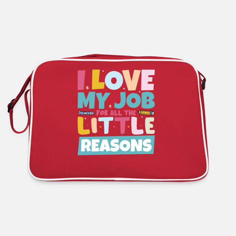 Pre-K Teacher School Retro Bag