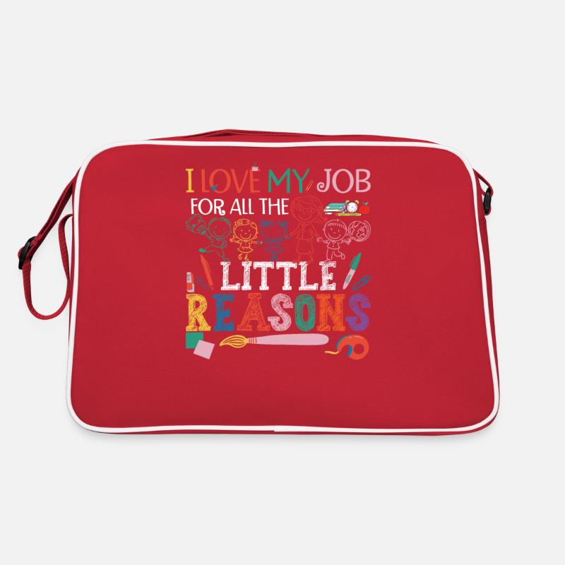 Professeur d’enseignement mignon Sac Retro