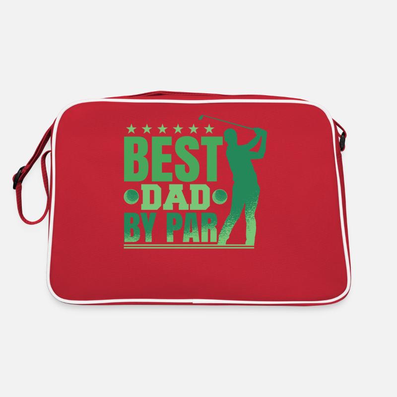 Bester Vater nach Par Retro Tasche