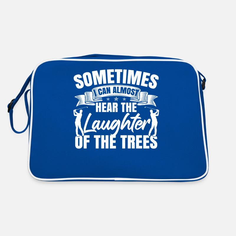 Golfing Golf Player Retro Bag