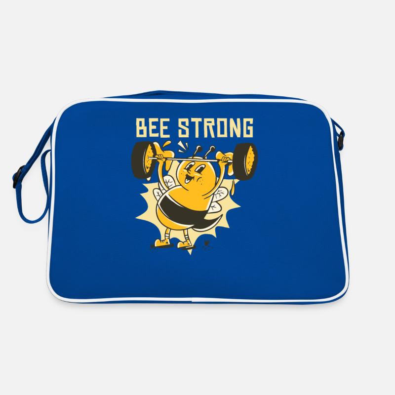 Bee Strong Gym Abeille bourdon Sac Retro
