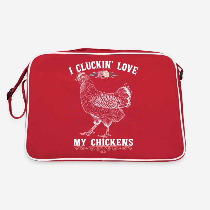 J’aime mes poules | Poule | Agriculture Sac Retro