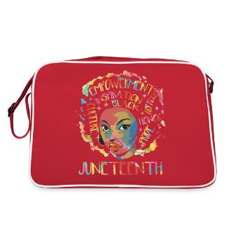 Juneteenth - Sac Retro - rouge/blanc - Dos