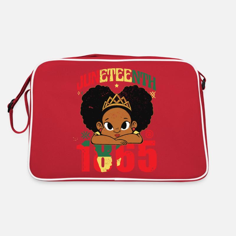 1865 Juneteenth Tag der Freiheit Tag der Emanzipation Retro Tasche