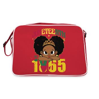 Fille Juneteenth - Sac Retro - rouge/blanc - Dos