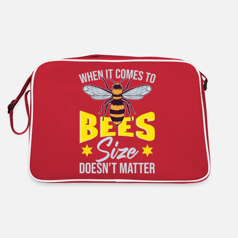 Quand il s’agit d’abeilles, la taille n’a pas d’importance Sac Retro