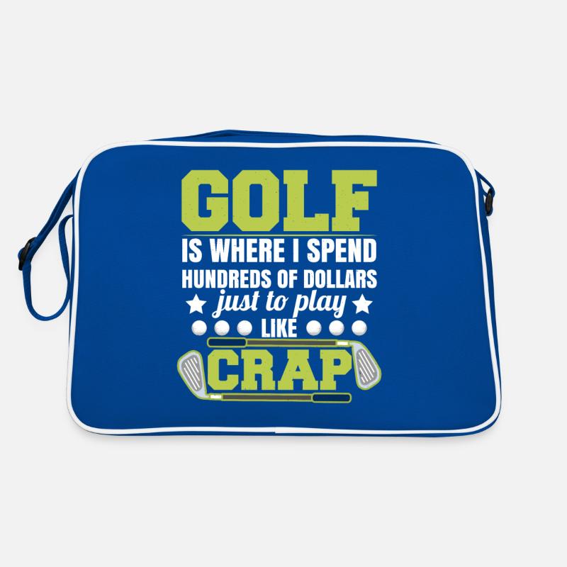 Golf Funny Retro Bag