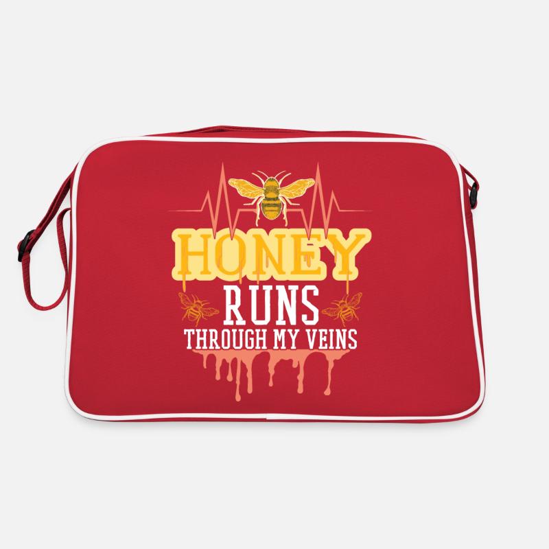 Le miel coule dans mes veines Sac Retro