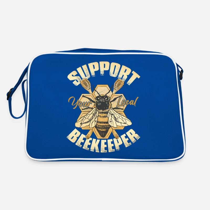 Support Your Local Beekeeper Retro Bag