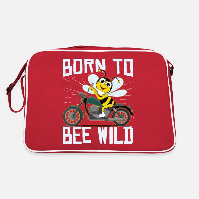 Born To Bee Wild Retro Bag