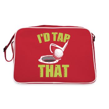 Je taperais ça - Sac Retro - rouge/blanc - Dos
